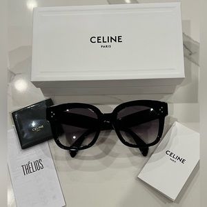 Celine 54mm Square Gradient Sunglasses